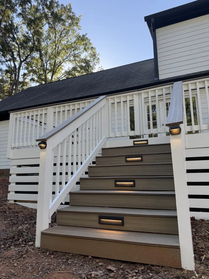 Deck and patio lighting